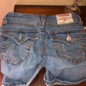 True religion shorts